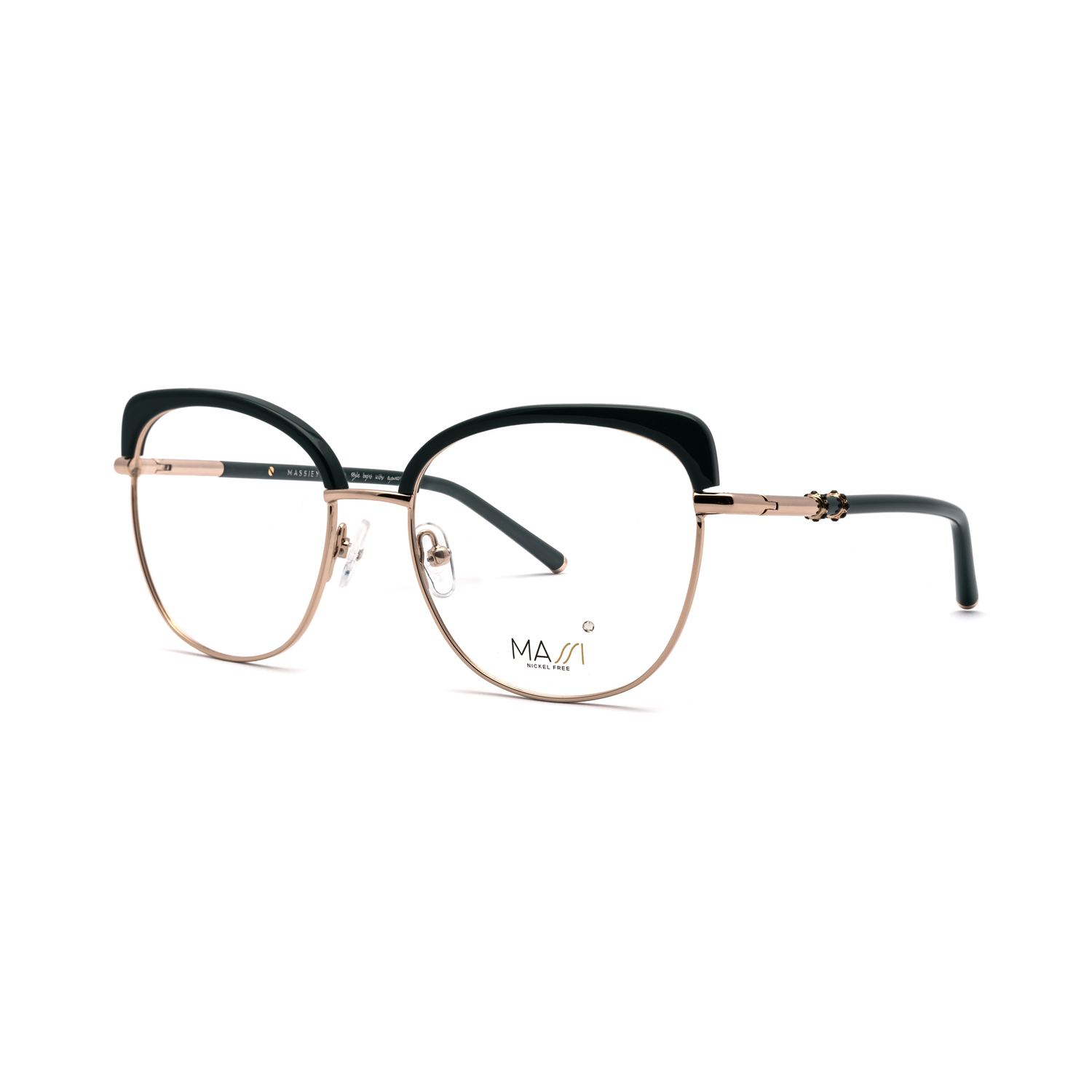 Okulary korekcyjne Massi Eyewear FLAIRY RING 08 GREEN