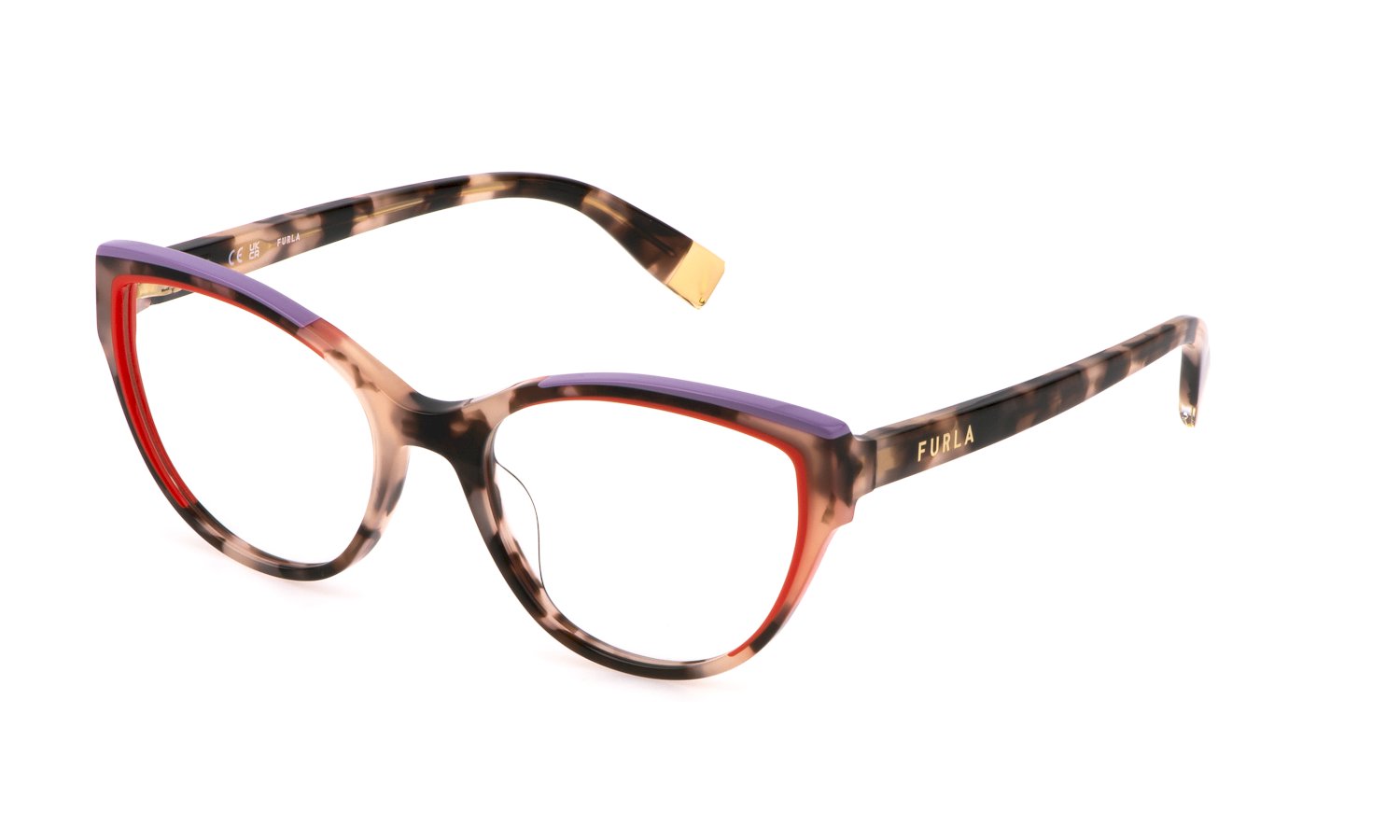 Okulary korekcyjne Furla VFU719-01GT