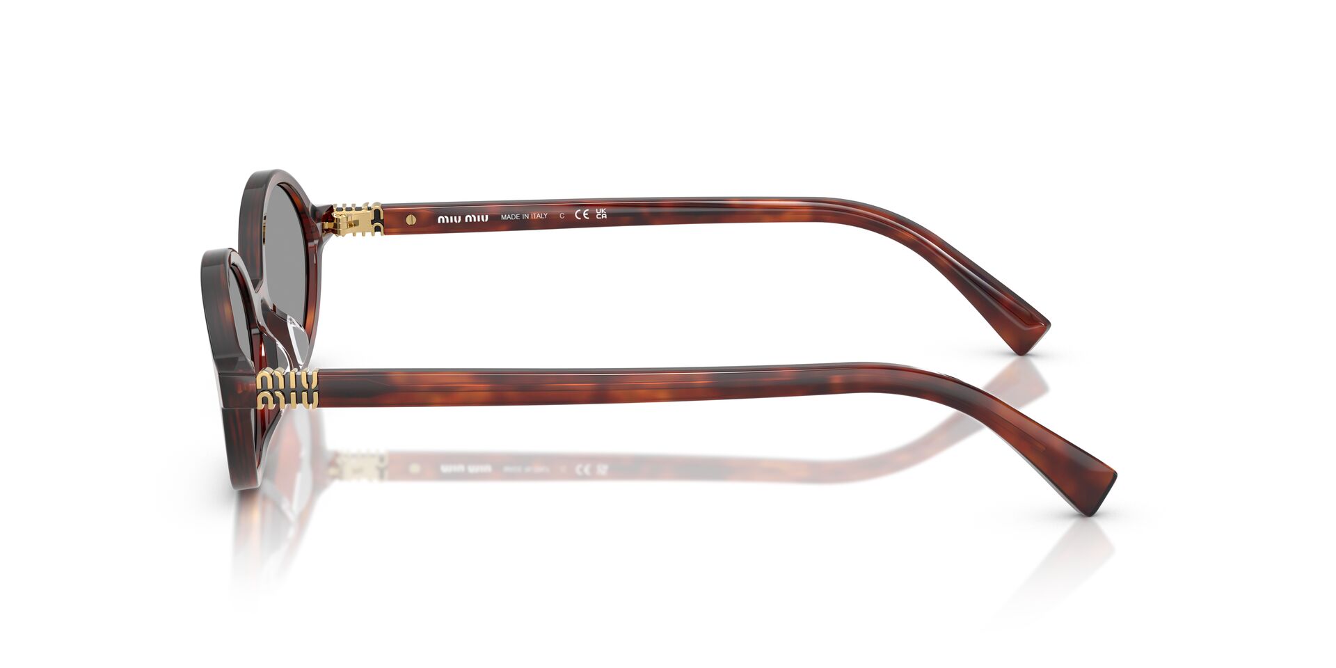 Okulary przeciwsłoneczne Miu Miu MU04ZS-21C40O
